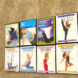 Yoga and Pilates DVDs